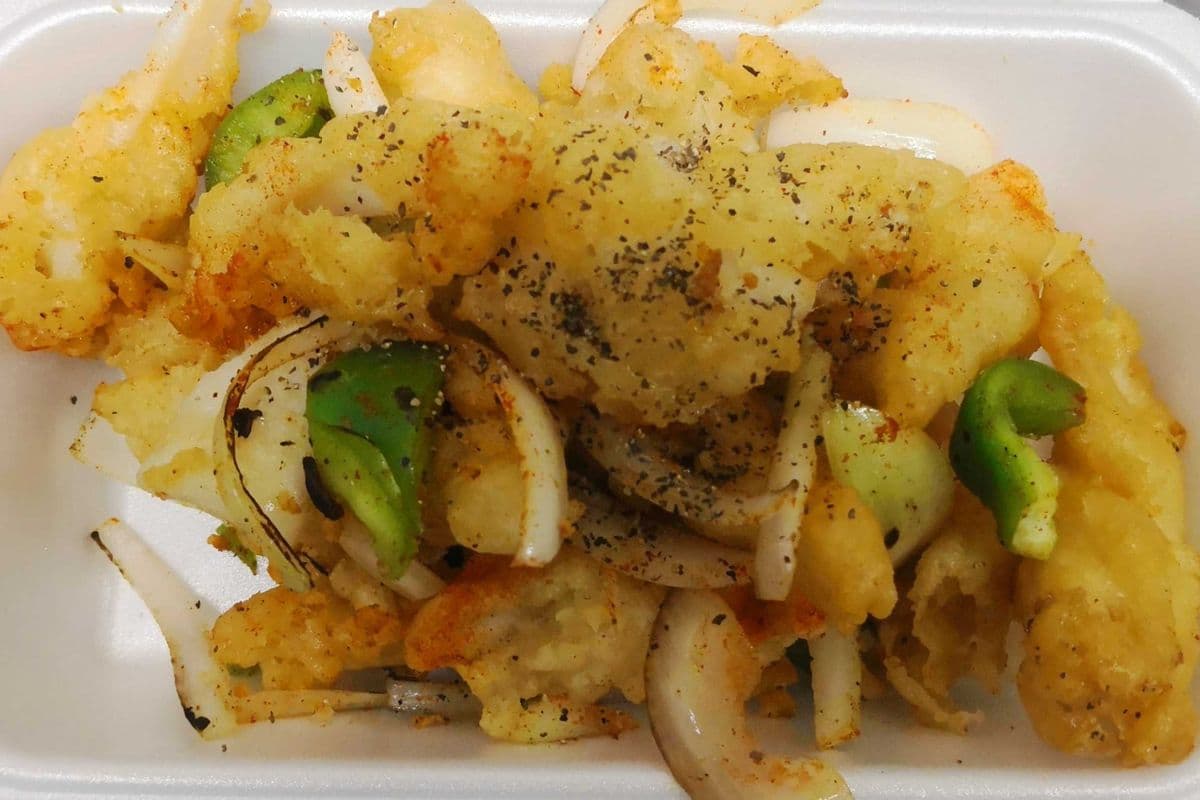 Deep Fried Spicy Squid
