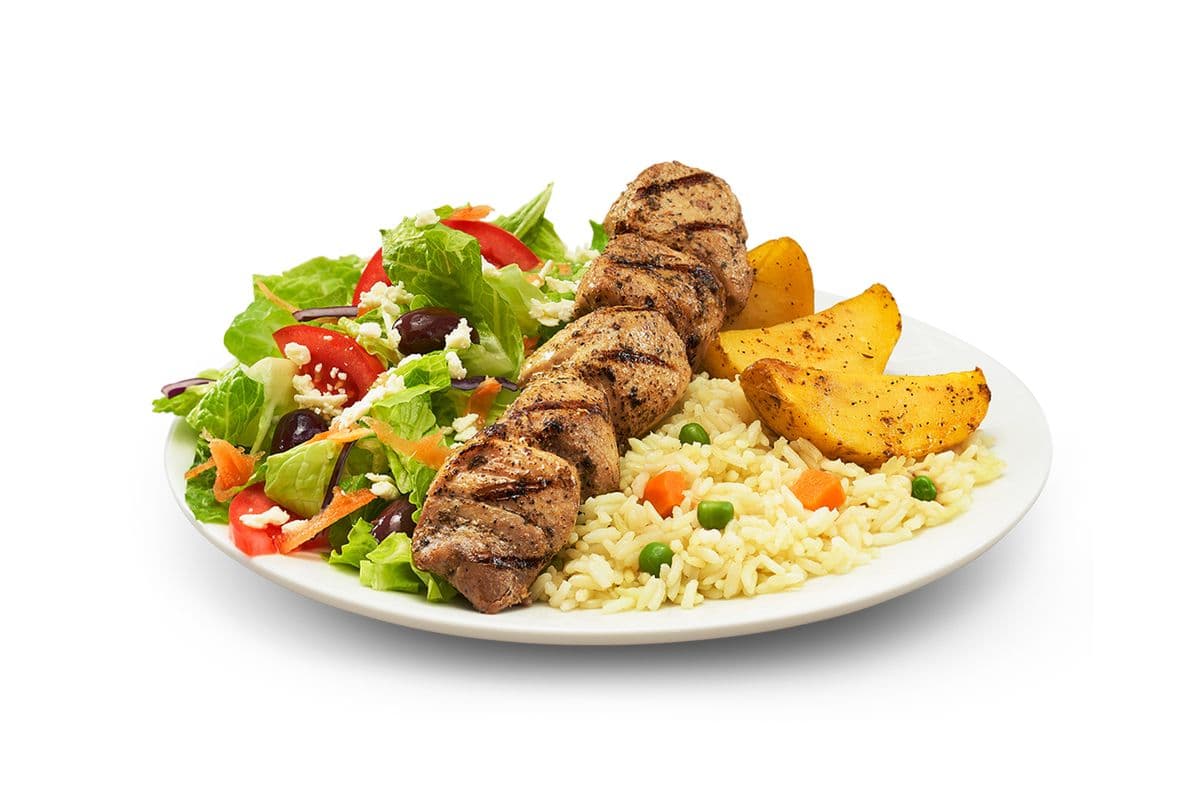 Pork Souvlaki Meal