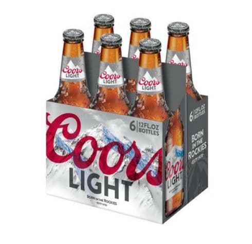 Coors Light (6 Pack)