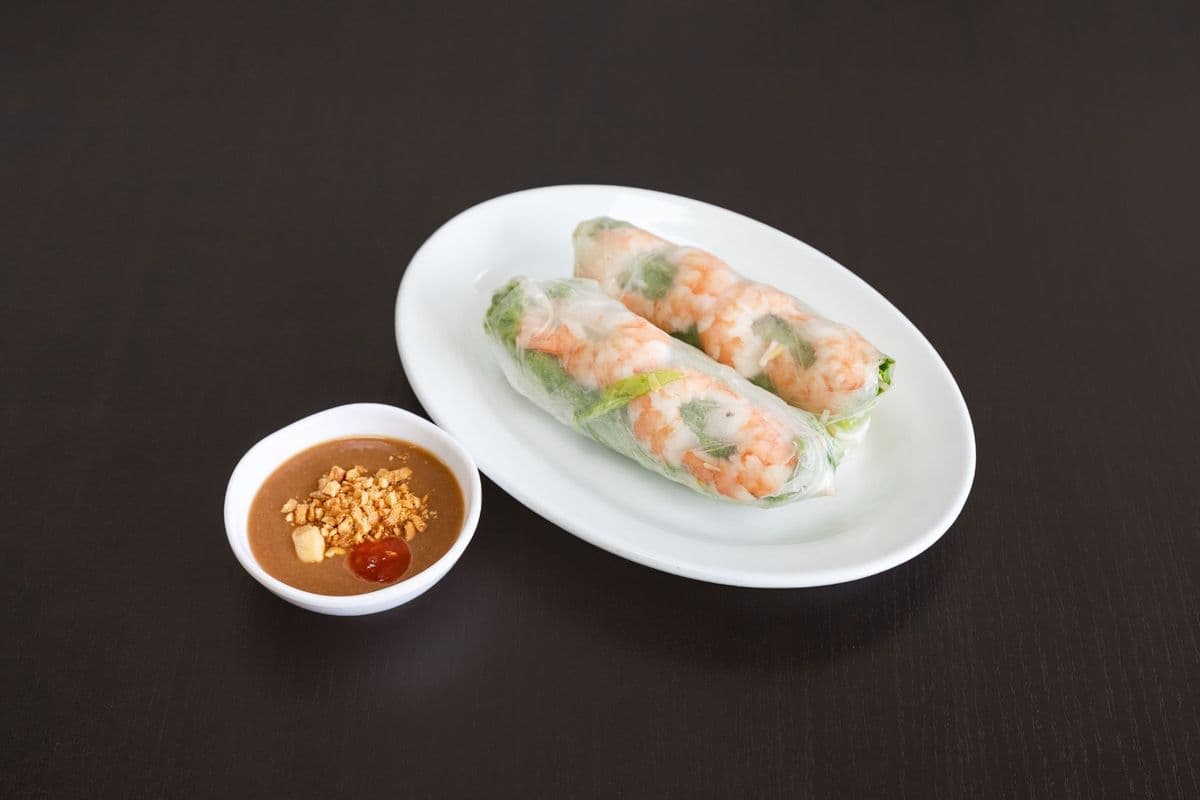 103. Shrimp and Pork Fresh Rolls