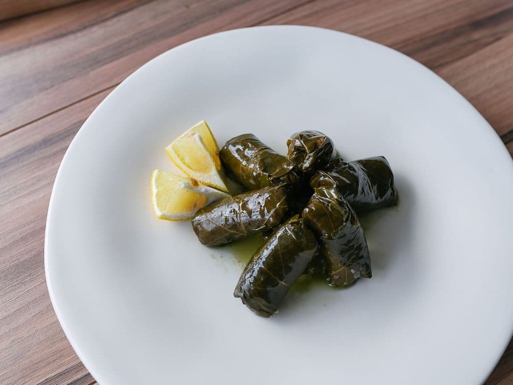 Six Pieces Dolmades