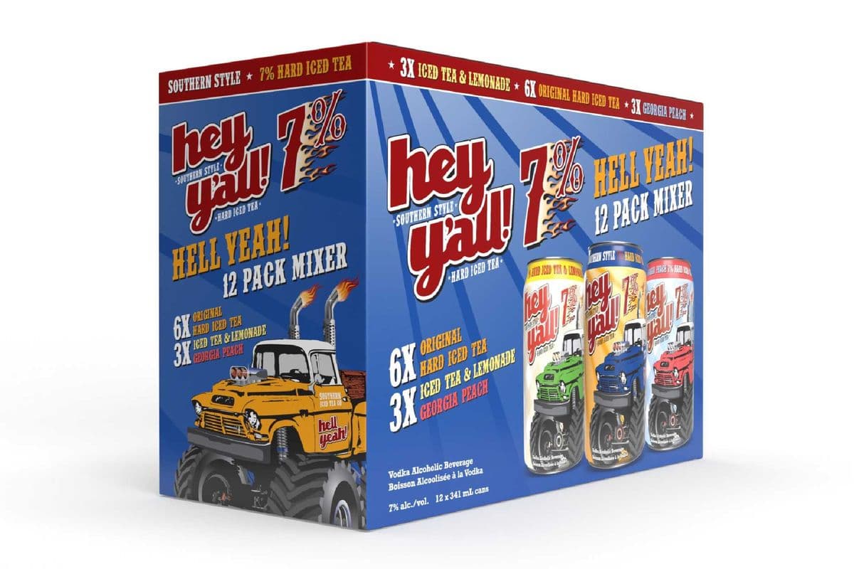 Hey Y'all Hell Yeah 7% Mixer (12 x 355ml)