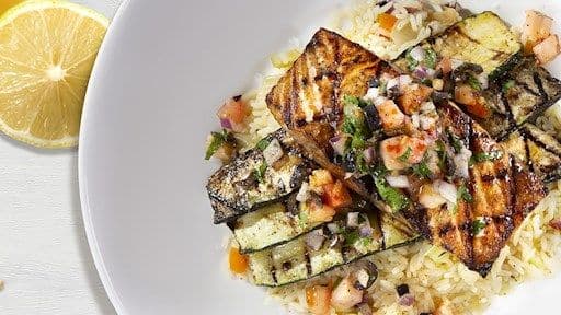 Saumon de l'Atlantique grillé / Grilled Atlantic Salmon Fillet