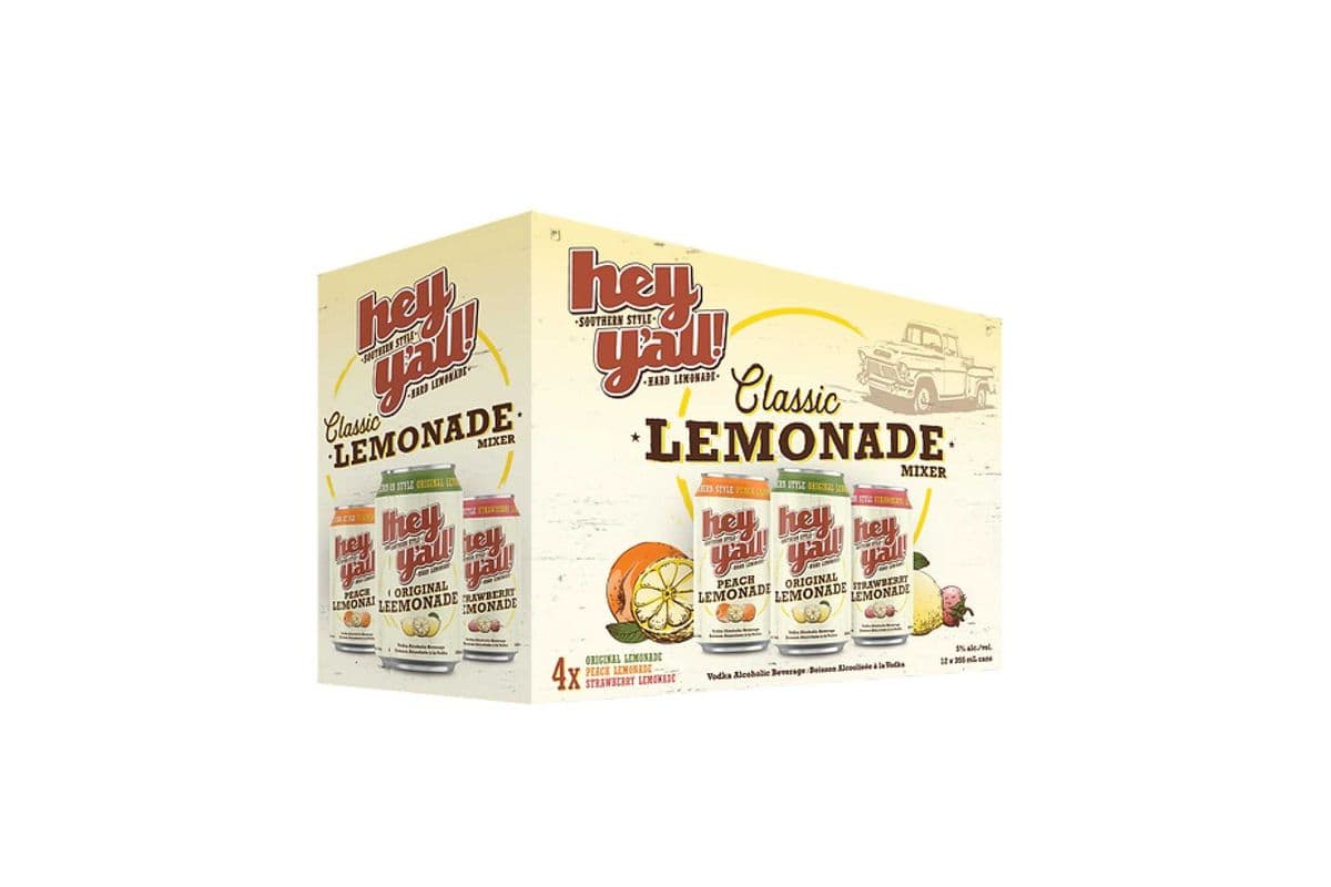 Hey Y'all Lemonade (12 x 341 ml Cans)