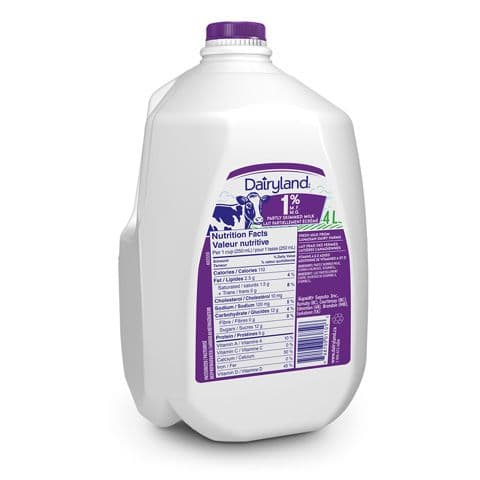 Dairyland 1% Milk Jug 4L