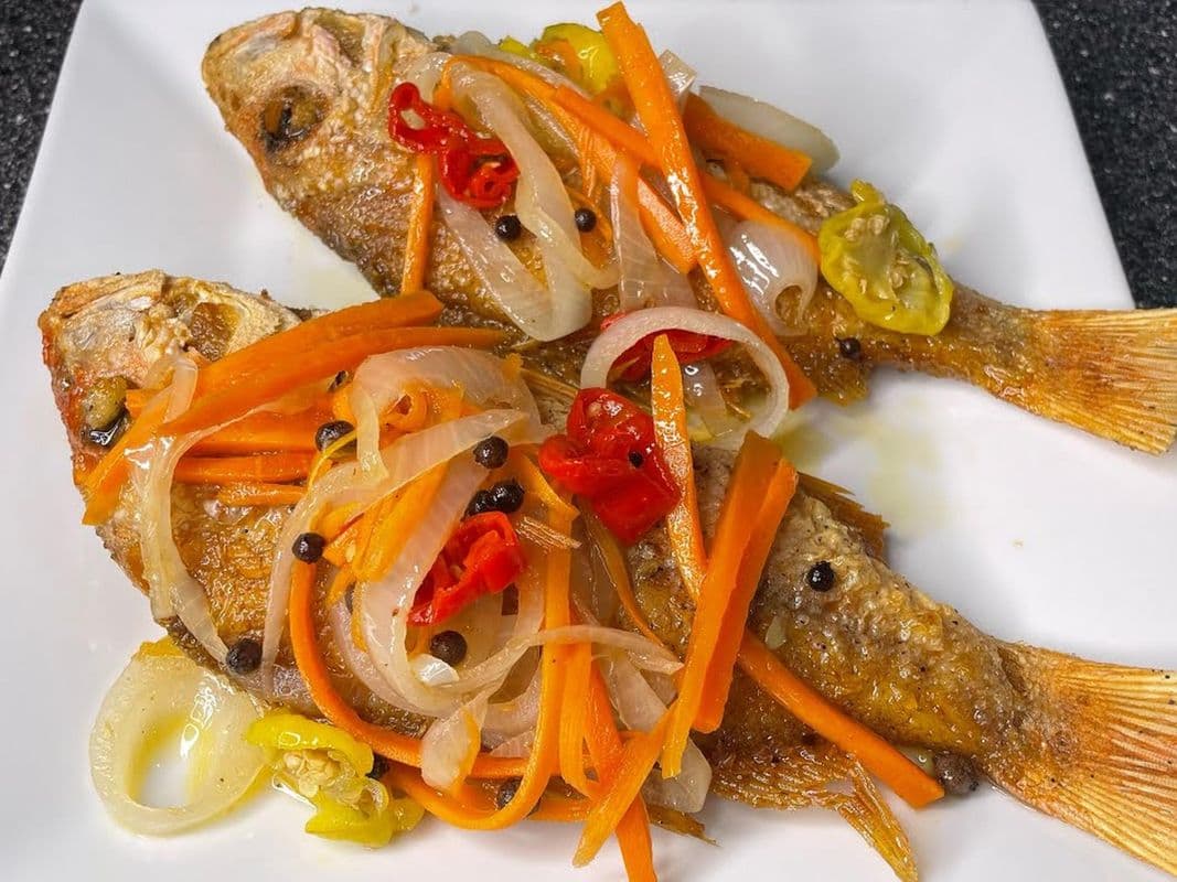 Escovitch Snapper Fish Meal