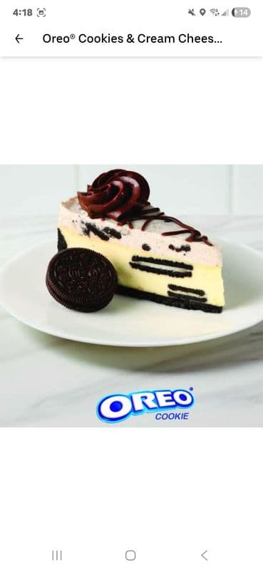 Oreo® Cookies & Cream Cheesecake