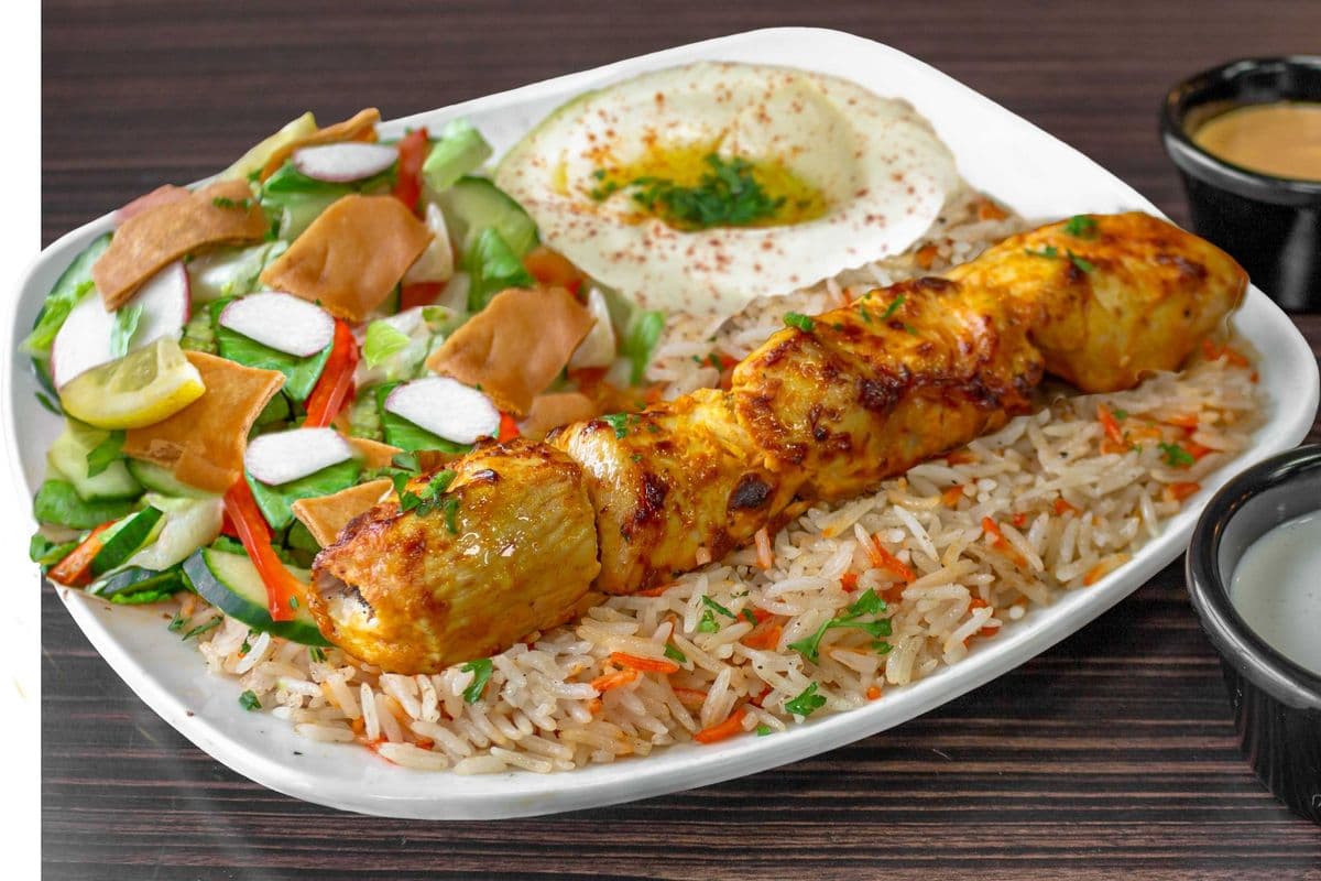 Shish Tawouk Plate