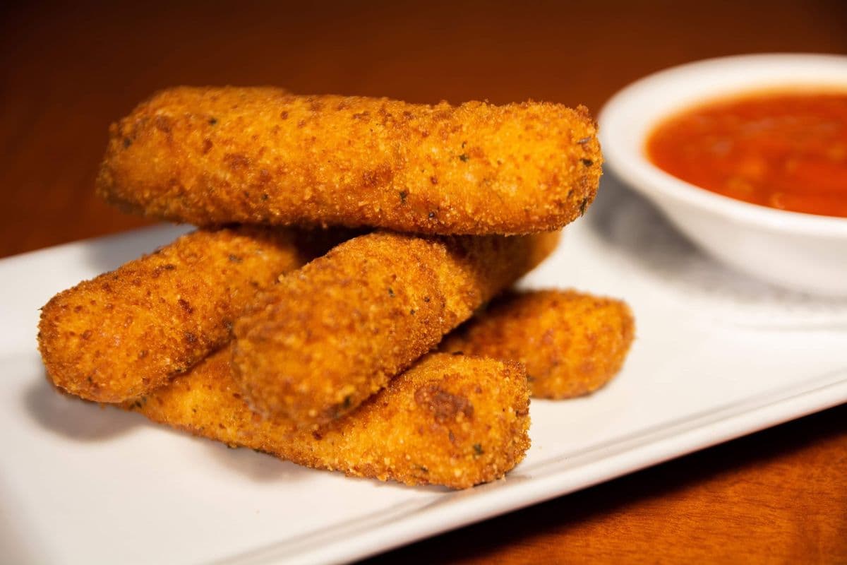 Hand-Breaded Mozza Sticks