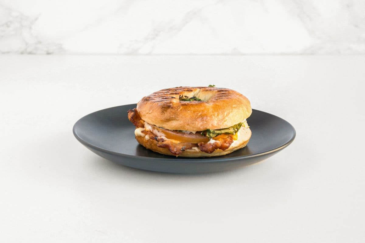 Bagel BLT Sandwich