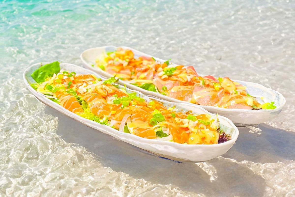 Seafood Carpaccio (6pcs)