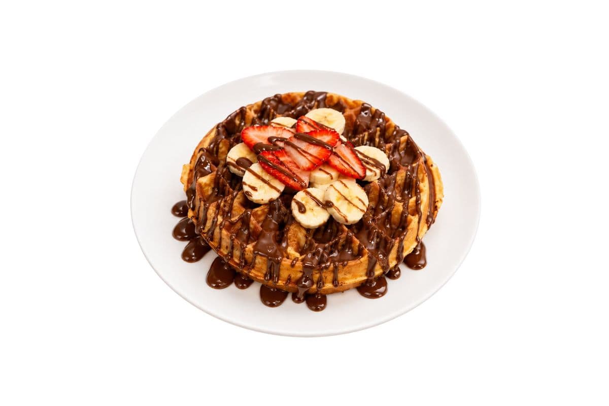 Nutella Strawberry Banana Waffle