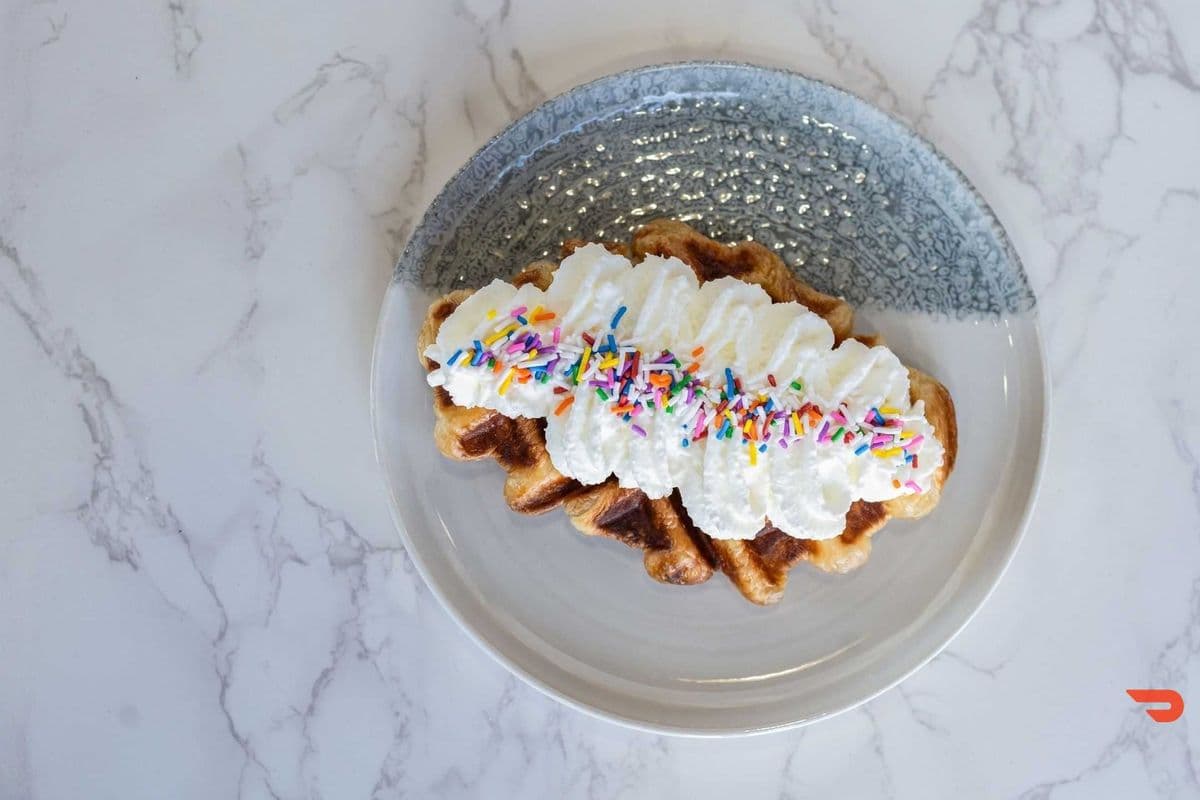 Birthday Cake Croffle