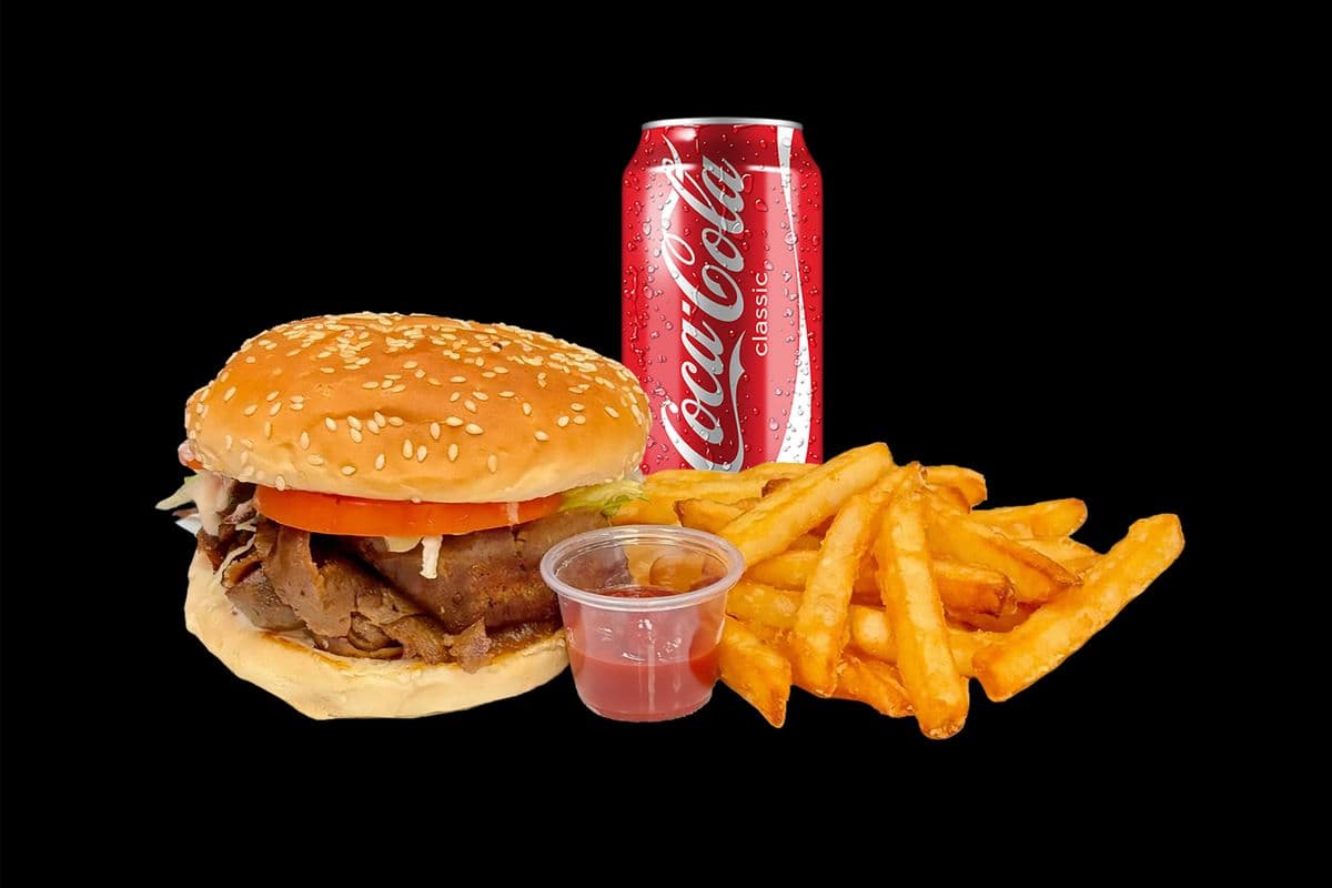 Donair Burger Combo