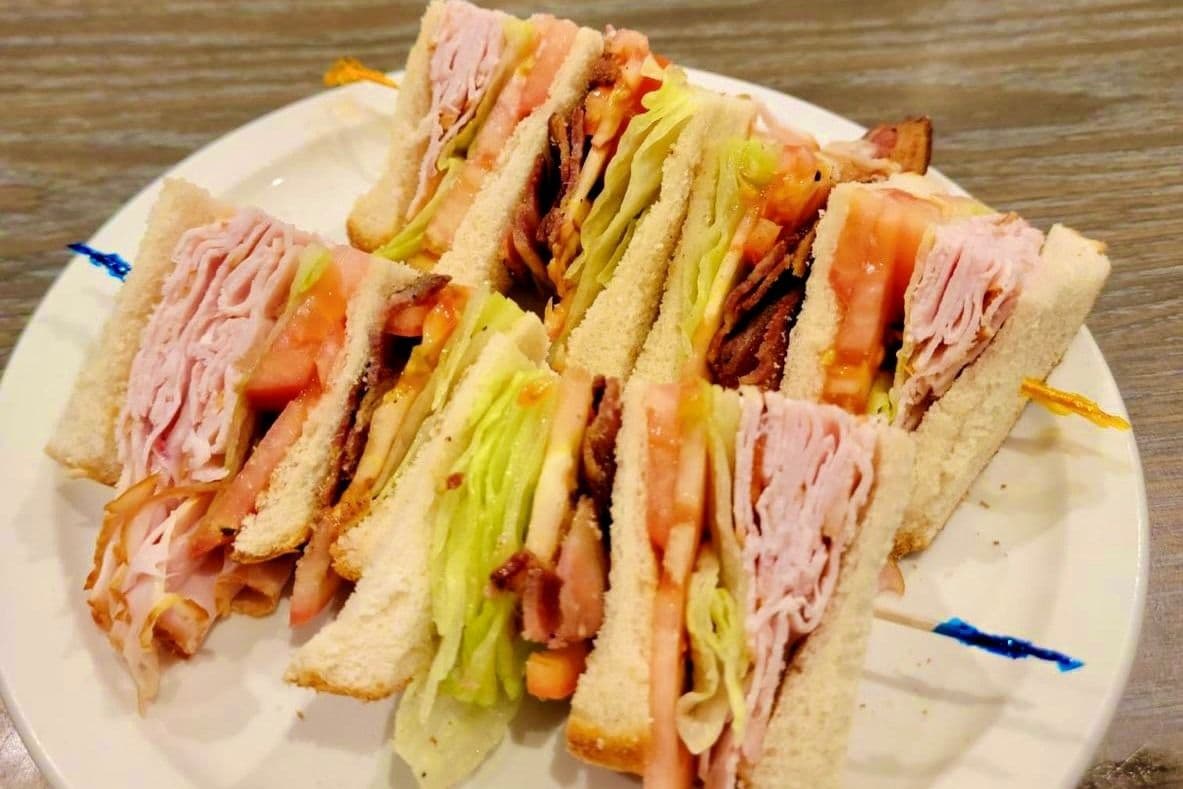 Turkey Bacon Club Sandwich