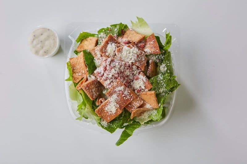Caesar Salad with Donair