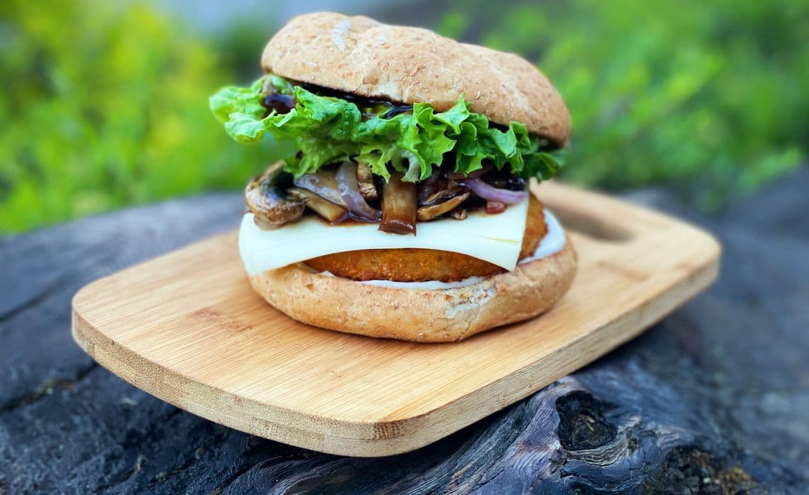 Smokin Bbq Crispy ChickUN Burger