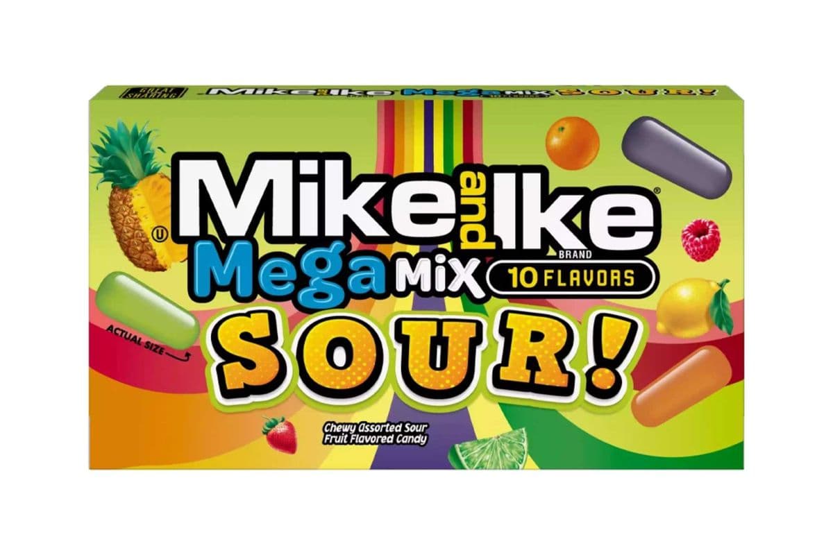 Mike and Ike Theater Box - Mega Sour Mix