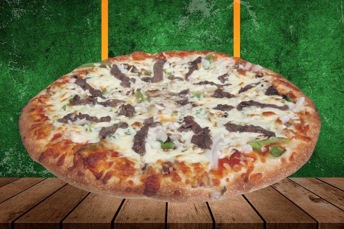 Extra Large Philly Cheese Steak Pizza