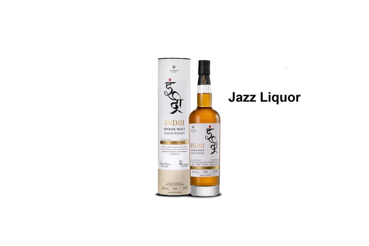 INDRI SINGLE MALT INDIAN WHISKY 750ML (1 x 1x750ML)