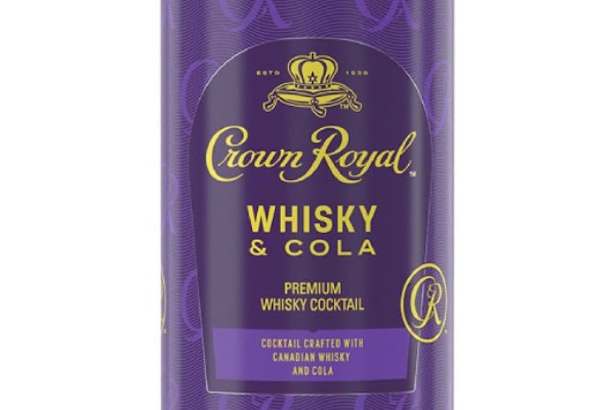 CROWN ROYAL WHISKY & COLA 473ML (1 x 473ML)