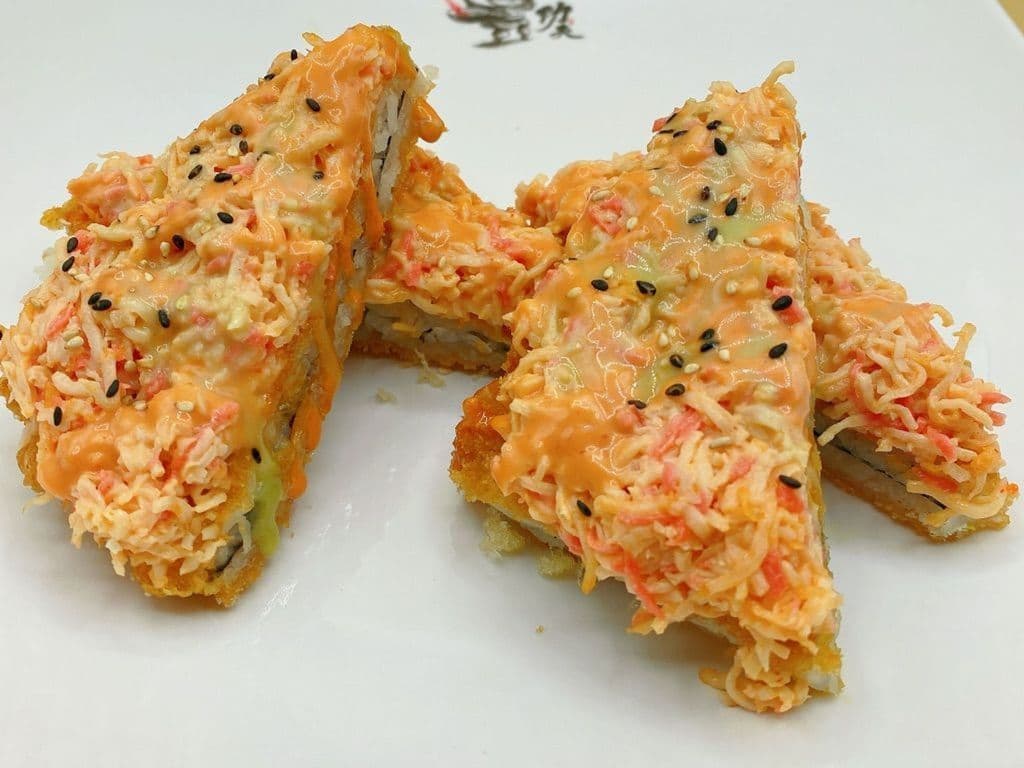 Spicy Crab Pizza