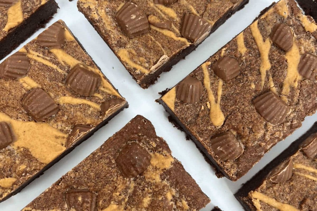 Peanut Butter Gluten-Free Brownie