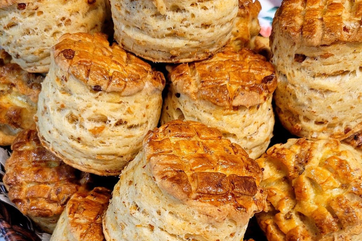 Crackling Scone (Tepertős pogácsa