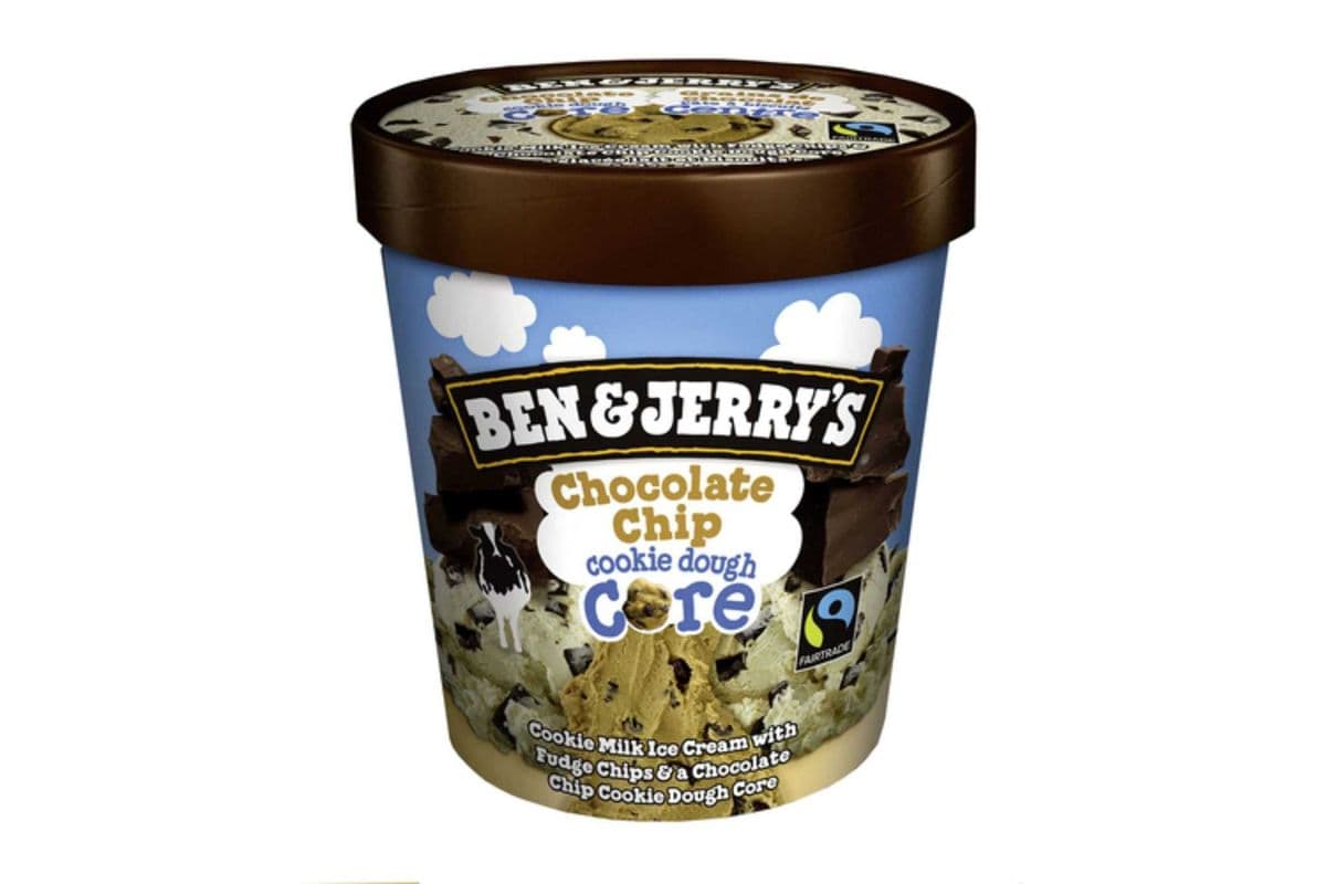 Ben & Jerry's Ice Cream Chocolate Chip Cookie Dough, 473ml (473 ml)