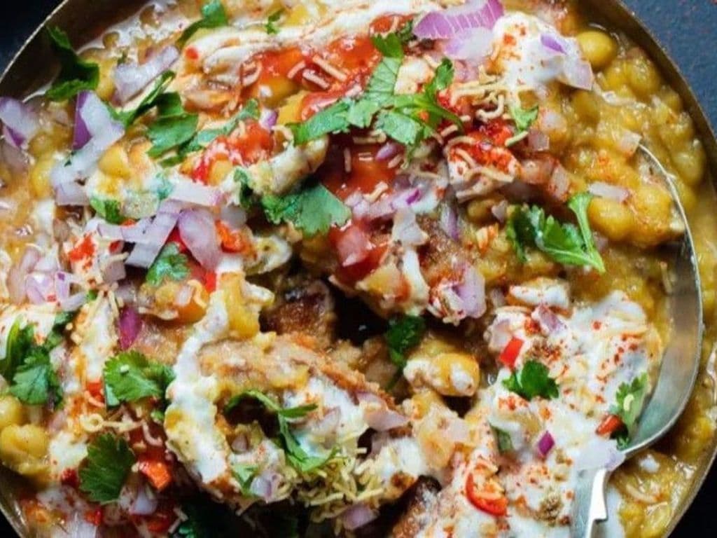 Chana AlooTikki Chaat