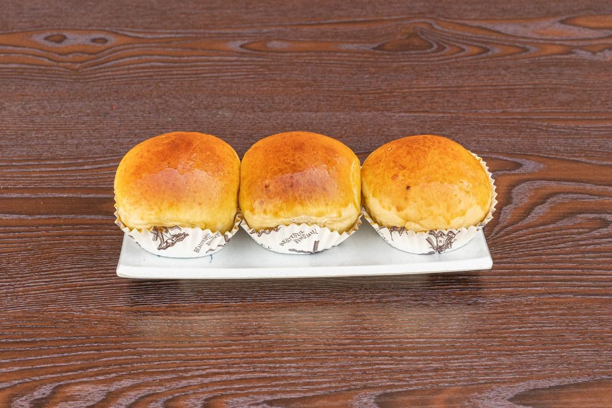 蜜汁叉燒包 Steamed BBQ Pork Buns (3 pcs) (3 pieces)