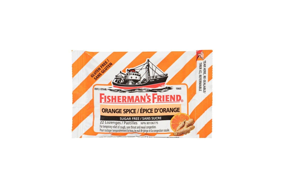 Fisherman's Friend Orange Spice Sugar Free (22S) - 77504