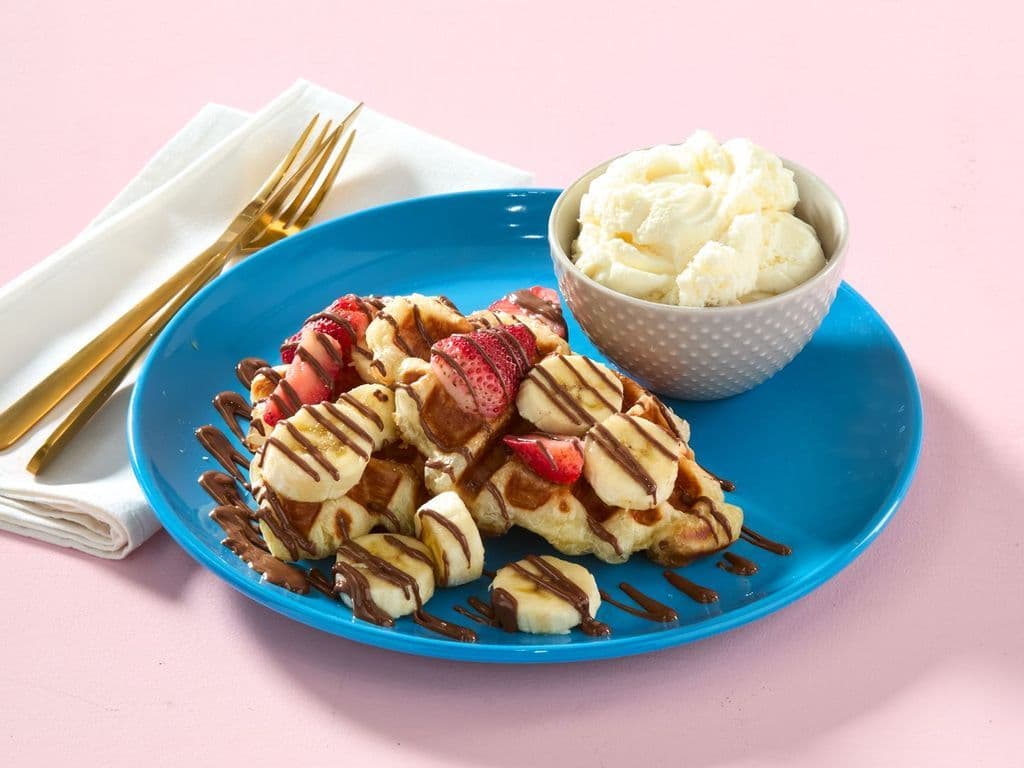 Berry Banana Bliss Croffle