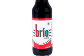 Glass Retro Brio Bottle