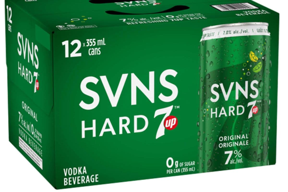 SVNS Original Hard 7up 12 Pack Cans (12 x 355ml)