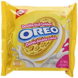 Christie OREO Golden Double Stuf Sandwich Cookies (303 g)