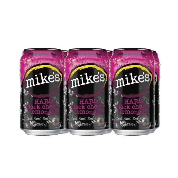 Mike's Hard Black Cherry Lemonade (6 x 355 ml)