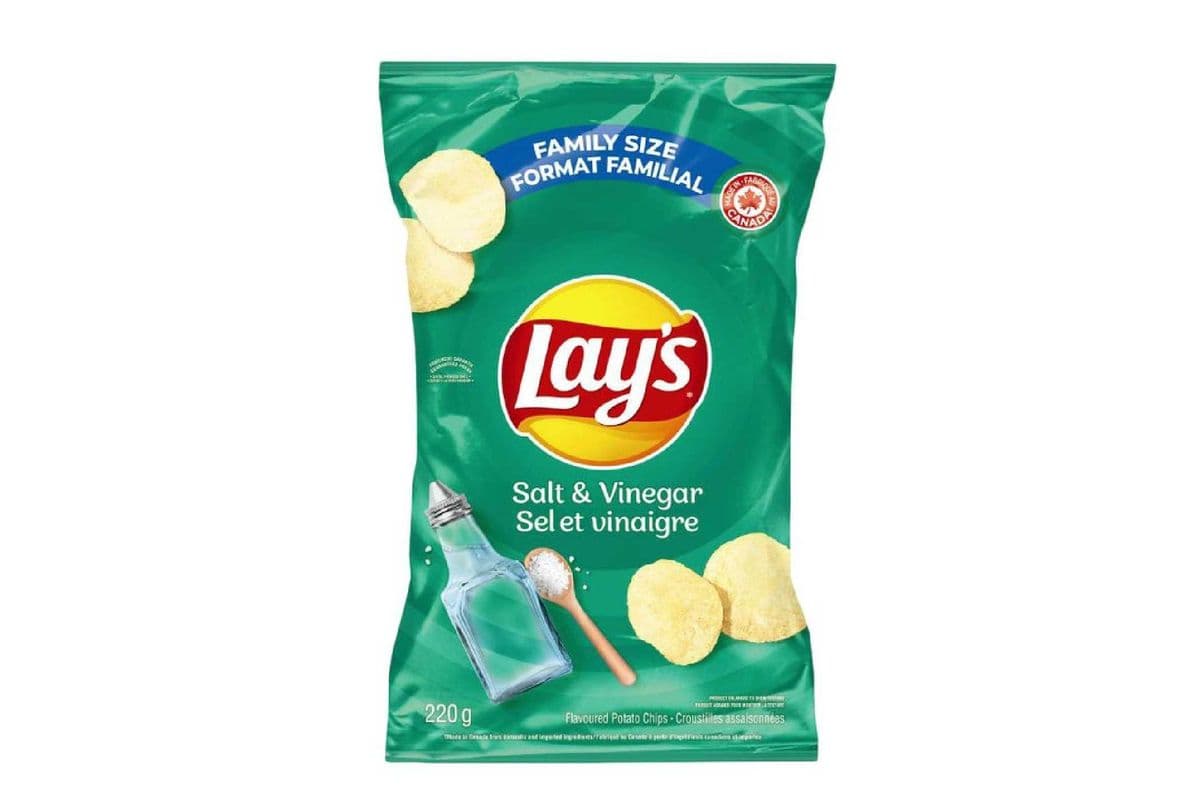 Lays Salt & Vinegar 220g