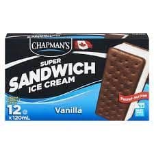 Chapmans Ice Cream Sandwhich