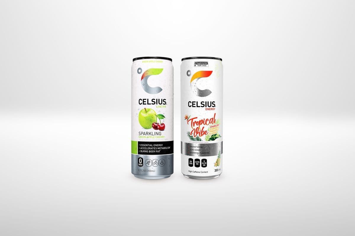 Celsius Sparkling (355 ml) - 2 for $6.00