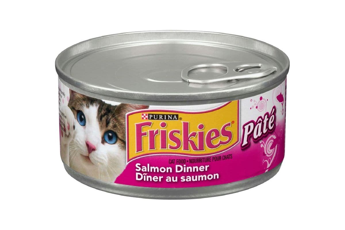 Friskies Salmon Dinner Cat Food (156 g)