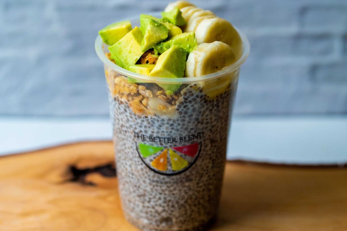 Avocado Banana Chia Pudding (12 oz)