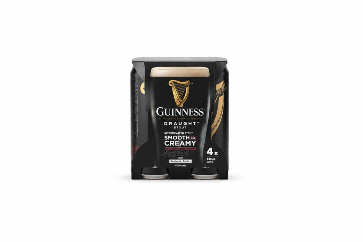 Guiness Draught (4 x 440ml)