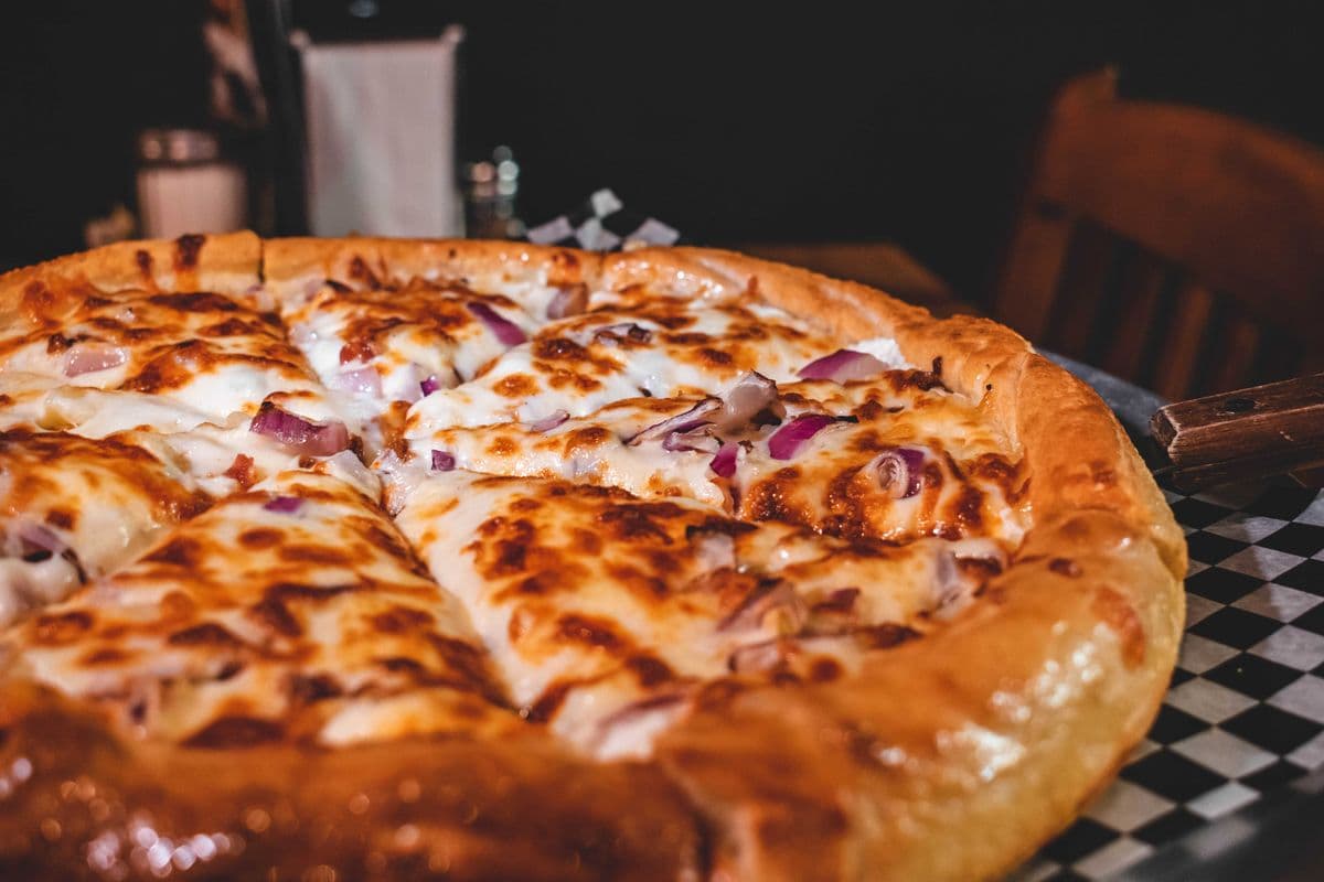 Small Perogy Pizza