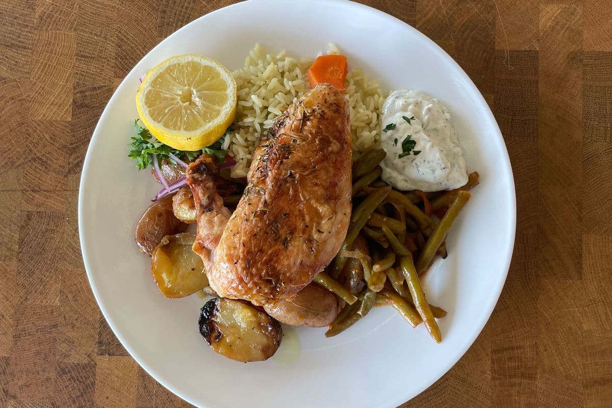 1/4 Roast Chicken Single