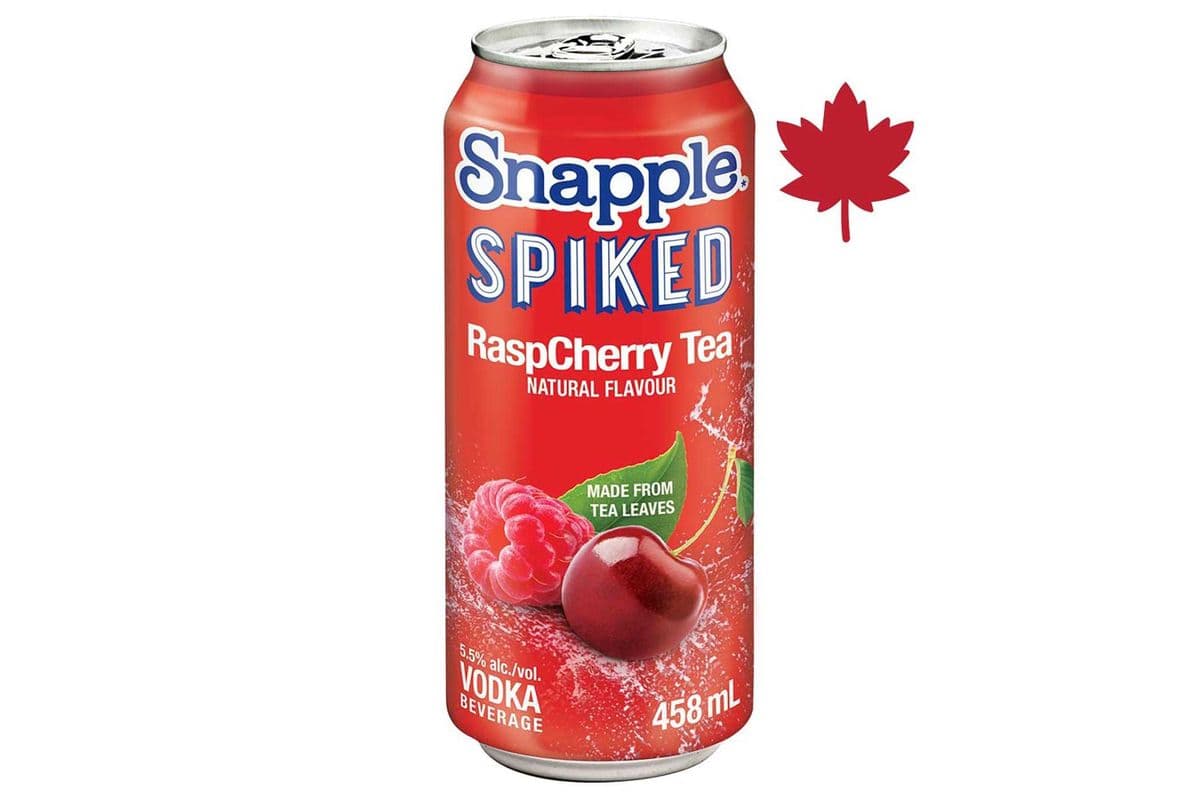 Snapple Spiked RaspCherry Tea (1 x 458 ml)