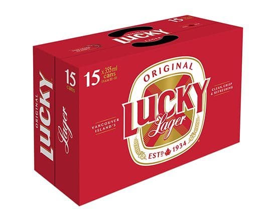 Lucky Lager, 15 x 355 ml