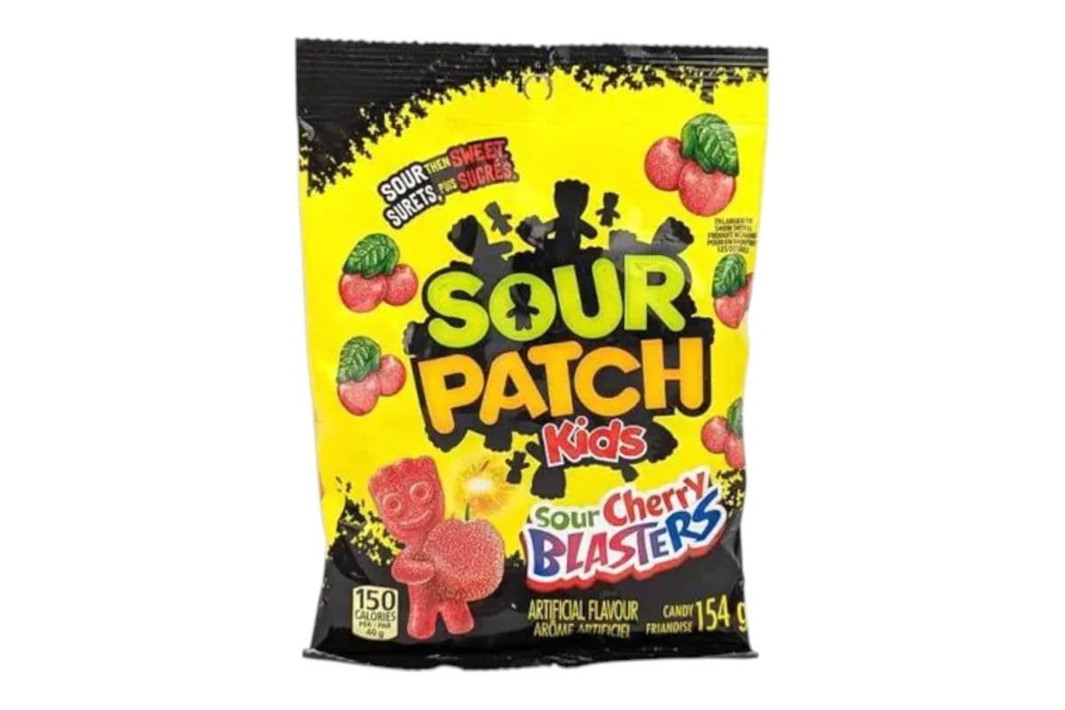 Sour Patch Kids Sour Cherry Blasters (154g) (150 Cal)