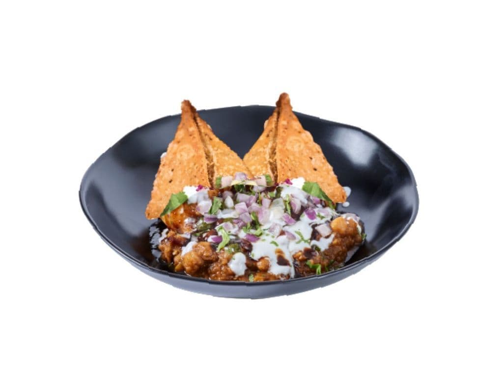 Samosa Chaat (2)