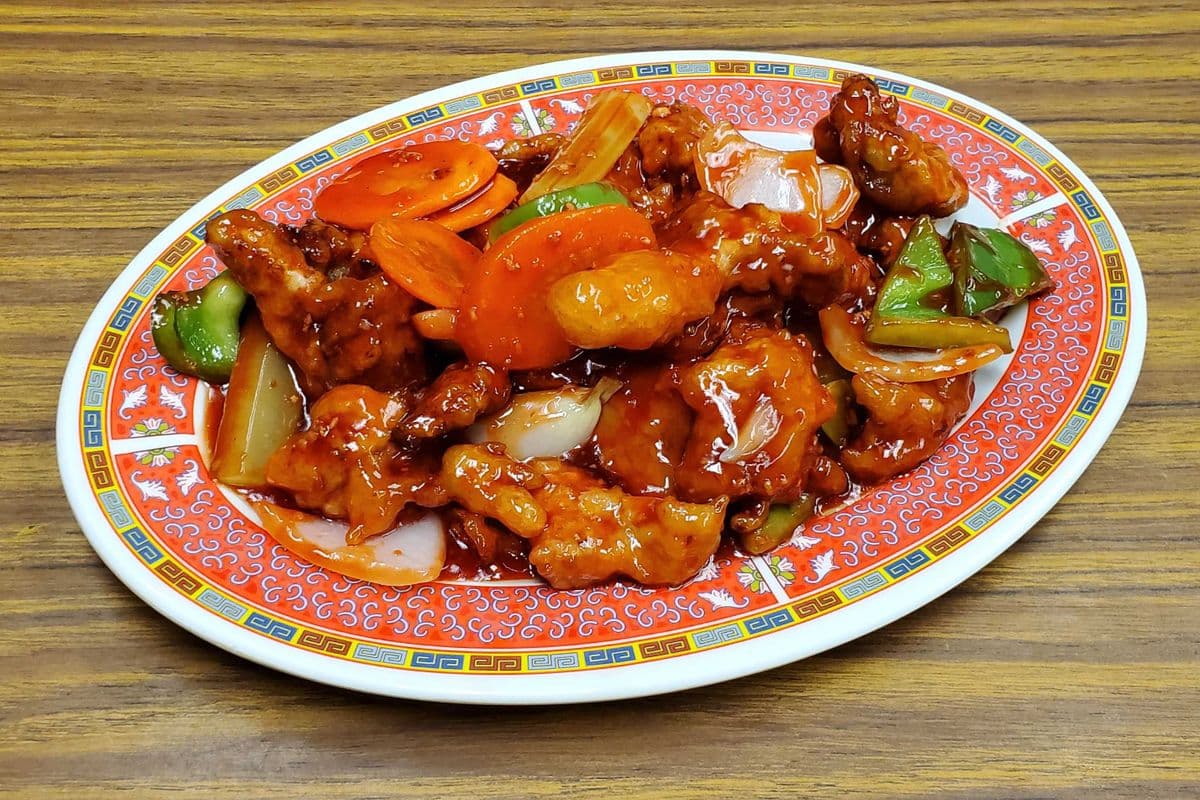 78. Mongolia Pork or Chicken (Sweet & Sour)